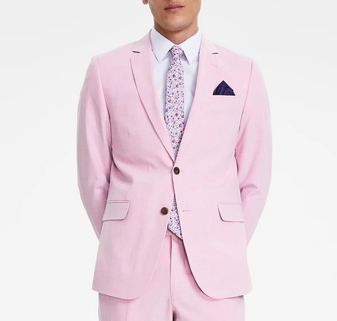 Nick Graham Men's Slim Fit Stretch Suits MSRP $395