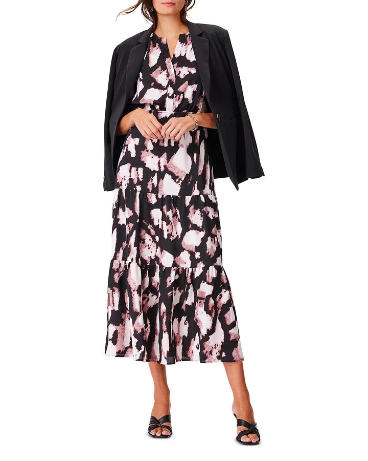 NIC+ZOE Shadow Daydream Print Dress MSRP $218