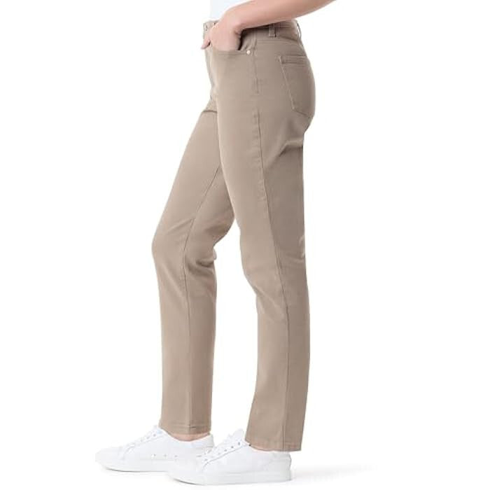 Gloria Vanderbilt Womens Amanda Classic High Rise Tapered Jean MSRP $89 Size 4L