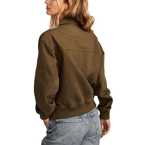 Lucky Brand Lucky Legend Cotton Bomber Jacket MSRP $149