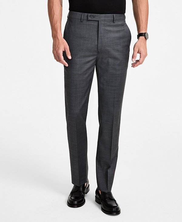 Calvin Klein Men's Slim-Fit Wool-Blend Stretch Suit Pants MSRP $200