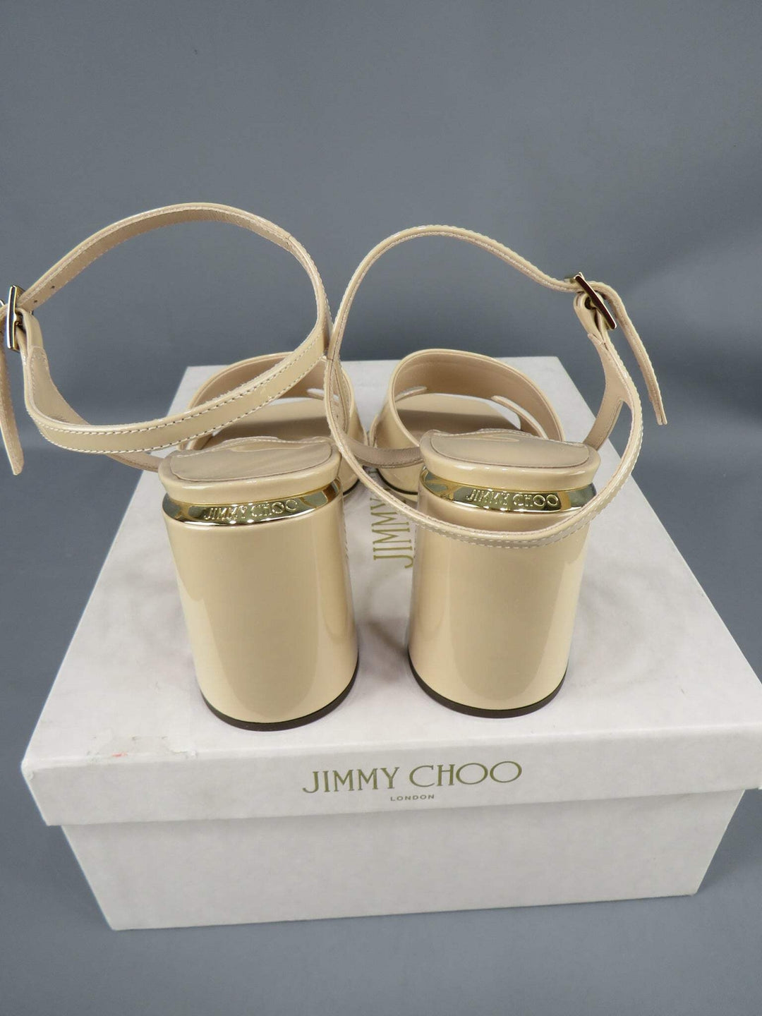 Jimmy Choo Women's Ellison 85 High Block Heel Sandals M3 273