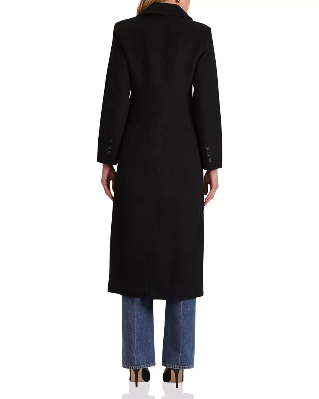 Avec Les Filles Cutaway Maxi Coat MSRP $218