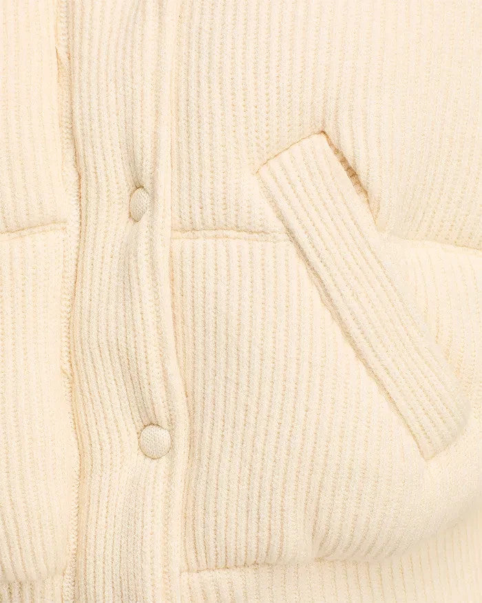 BLANKNYC Ribbed Sweater Jacket MSRP $188