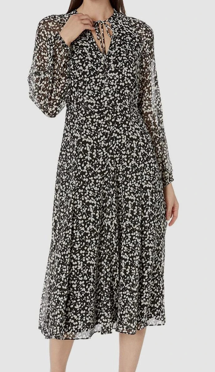 Tommy Hilfiger Women's Floral-Print A-Line Dress MSRP $ 139