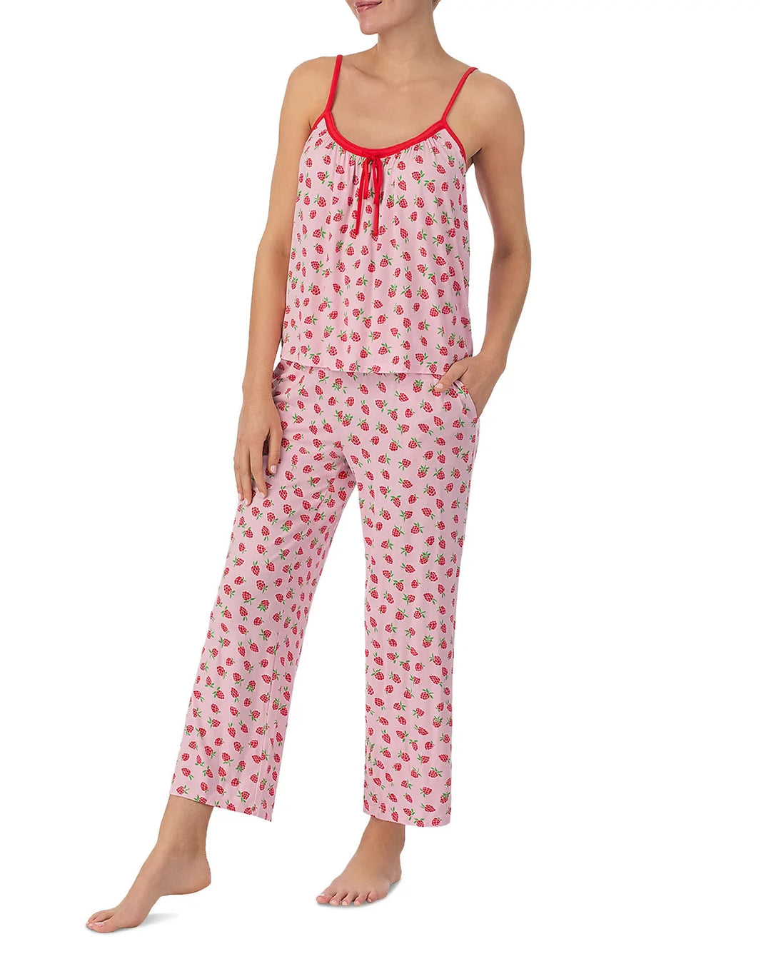 kate spade new york Strawberry Print Sleep Tank Top & Pants MSRP $78