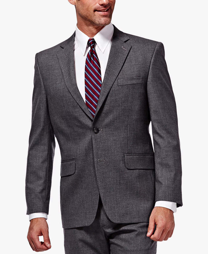 J.M. Haggar Men's Premium Stretch Classic Fit 2-Piece Suit Size 40R/38