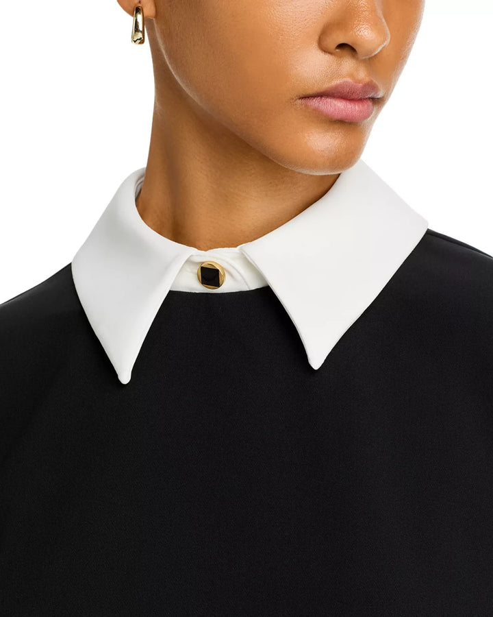 French Connection Echo Long Sleeve Dress MSRP $158