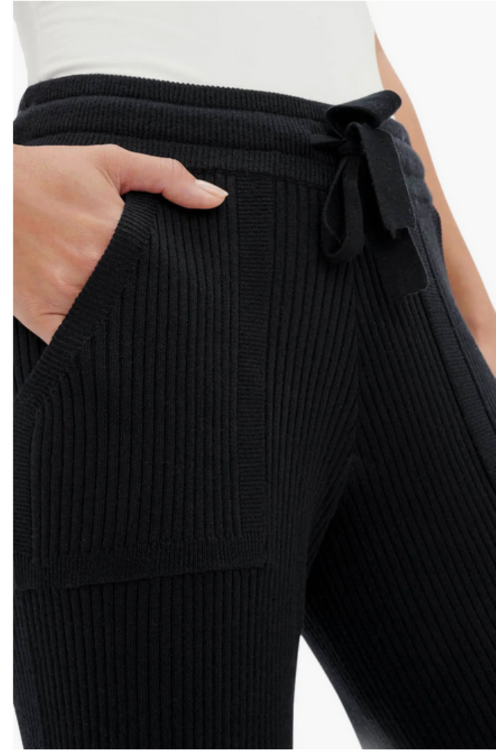 Splendid Georgie Ribbed Drawstring Pants MSRP $168