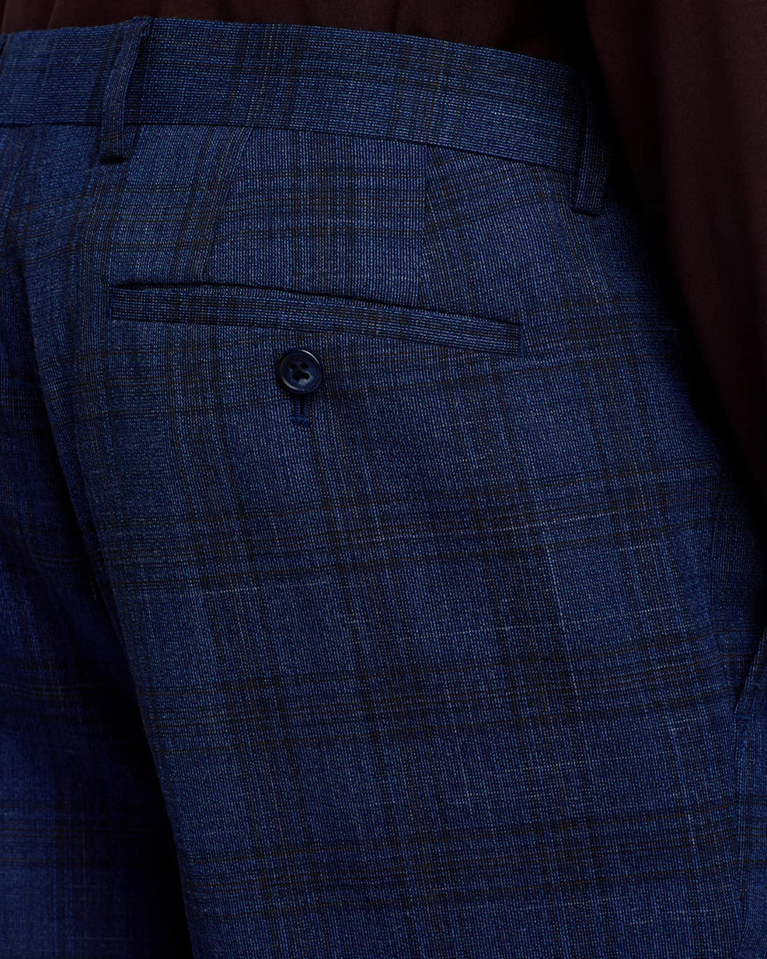 John Varvatos Star USA Tonal Plaid Slim Fit Suit Pants MSRP $228
