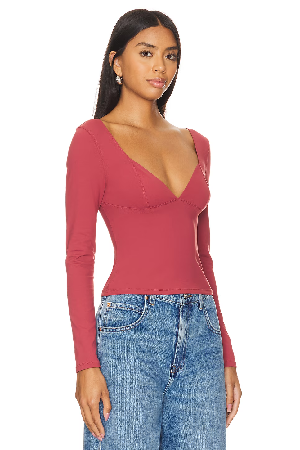 Free People Duo Long Sleeve Top
