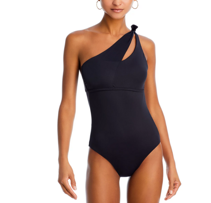 BECCA® Asymmetric Cutout One Piece Swimsuit MSRP $128
