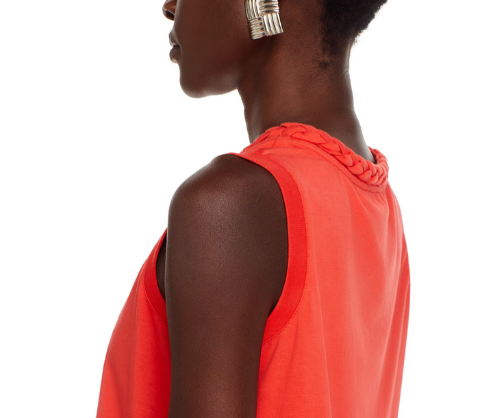 Cinq à Sept Braided Trim Tank Top MSRP $145
