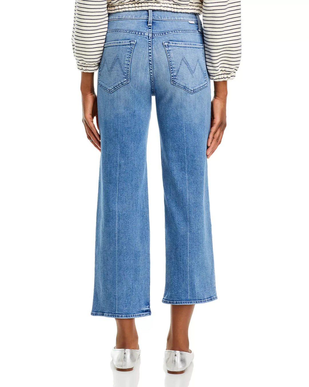 MOTHER The Rambler High Rise Ankle Straight Jeans MSRP $238