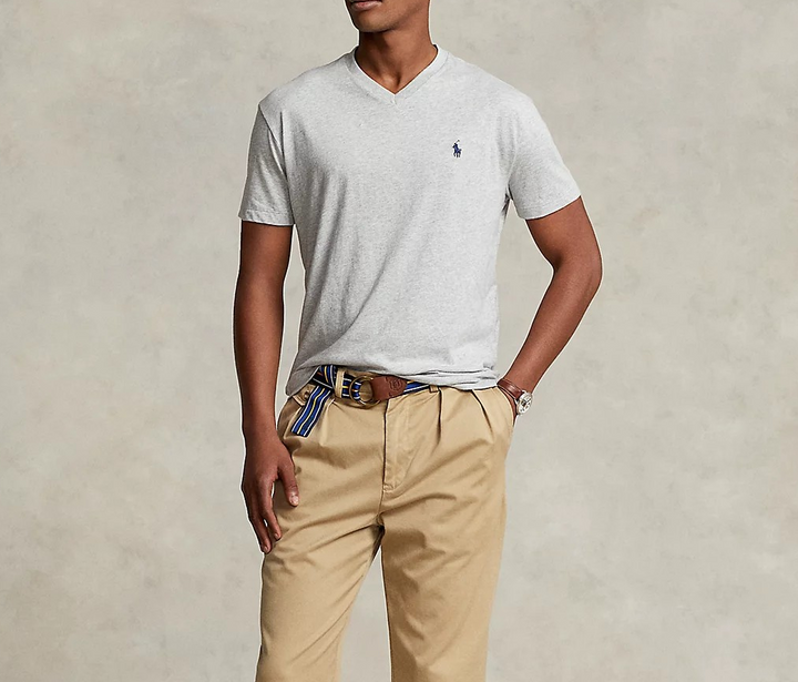 Polo Ralph Lauren Men's Classic-Fit V Neck T-Shirt MSRP $49.50