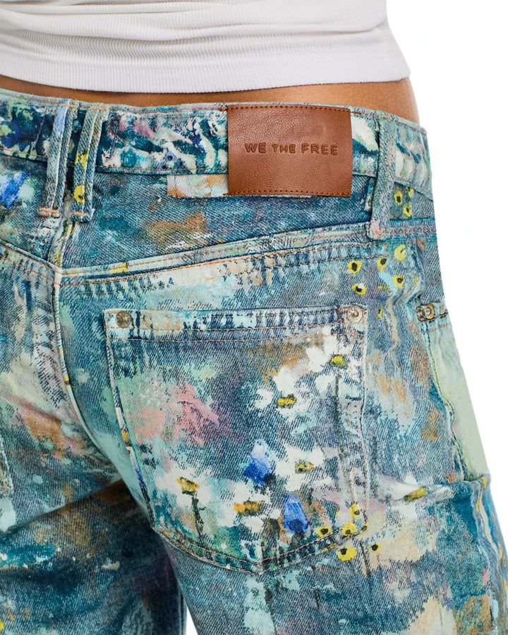 Free People We The Free Tennessee Low Rise Illusions Jeans MSRP $198