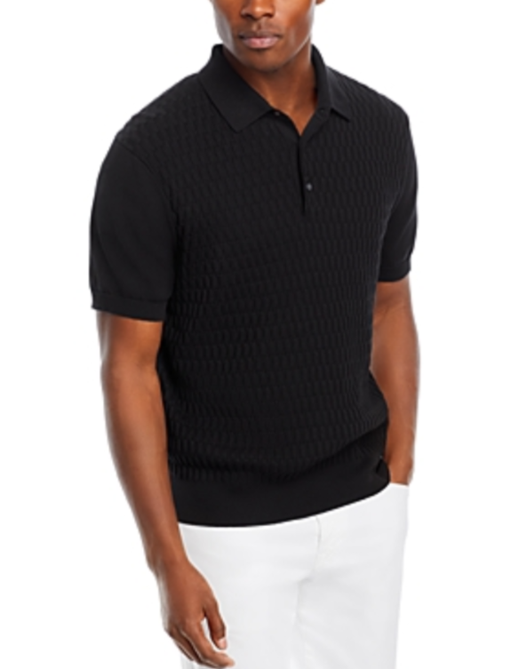 The Men's Store Cotton Sweater Polo MSRP $108