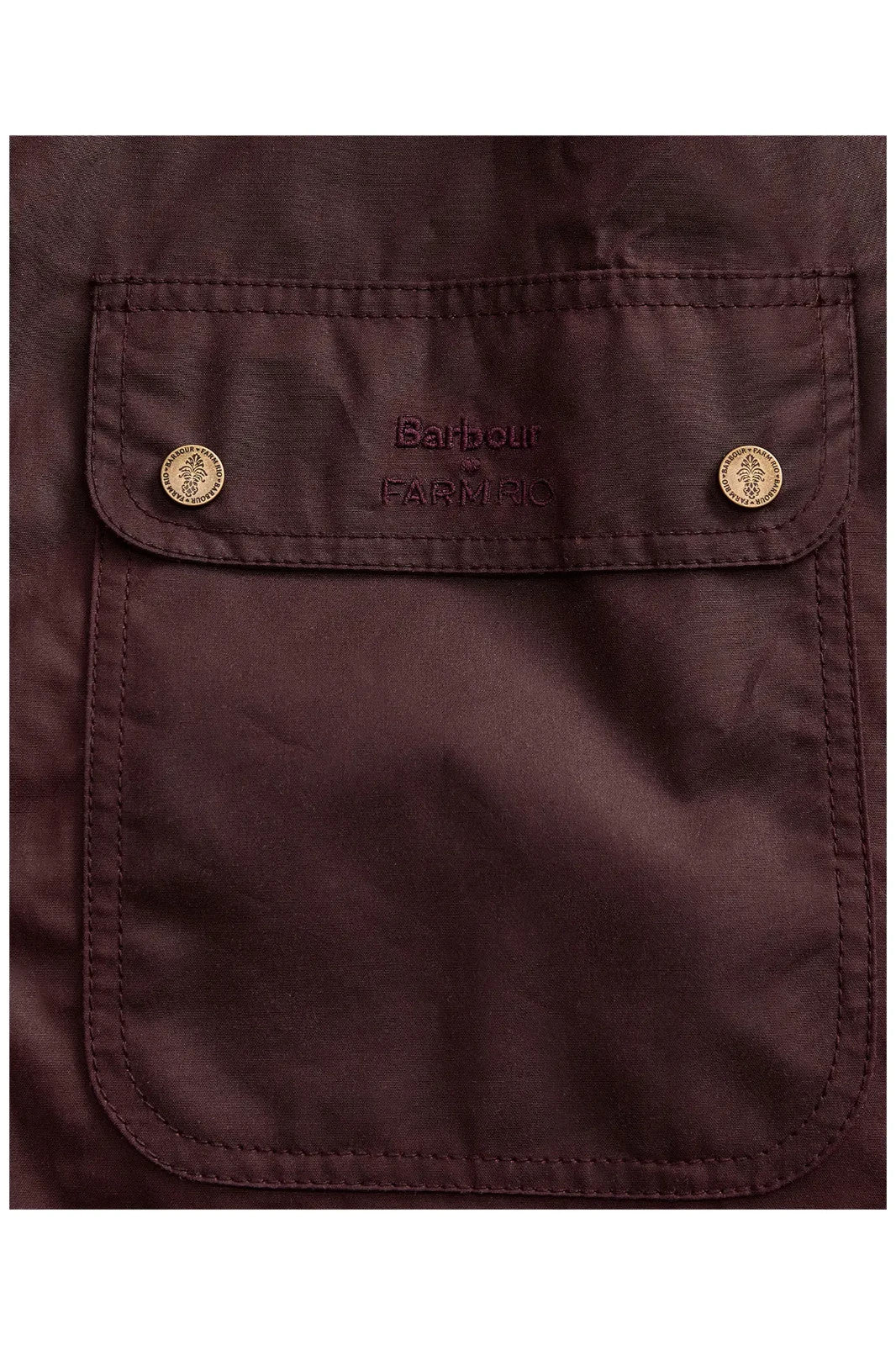 Barbour X Farm Rio Thais Wax Jacket MSRP $720