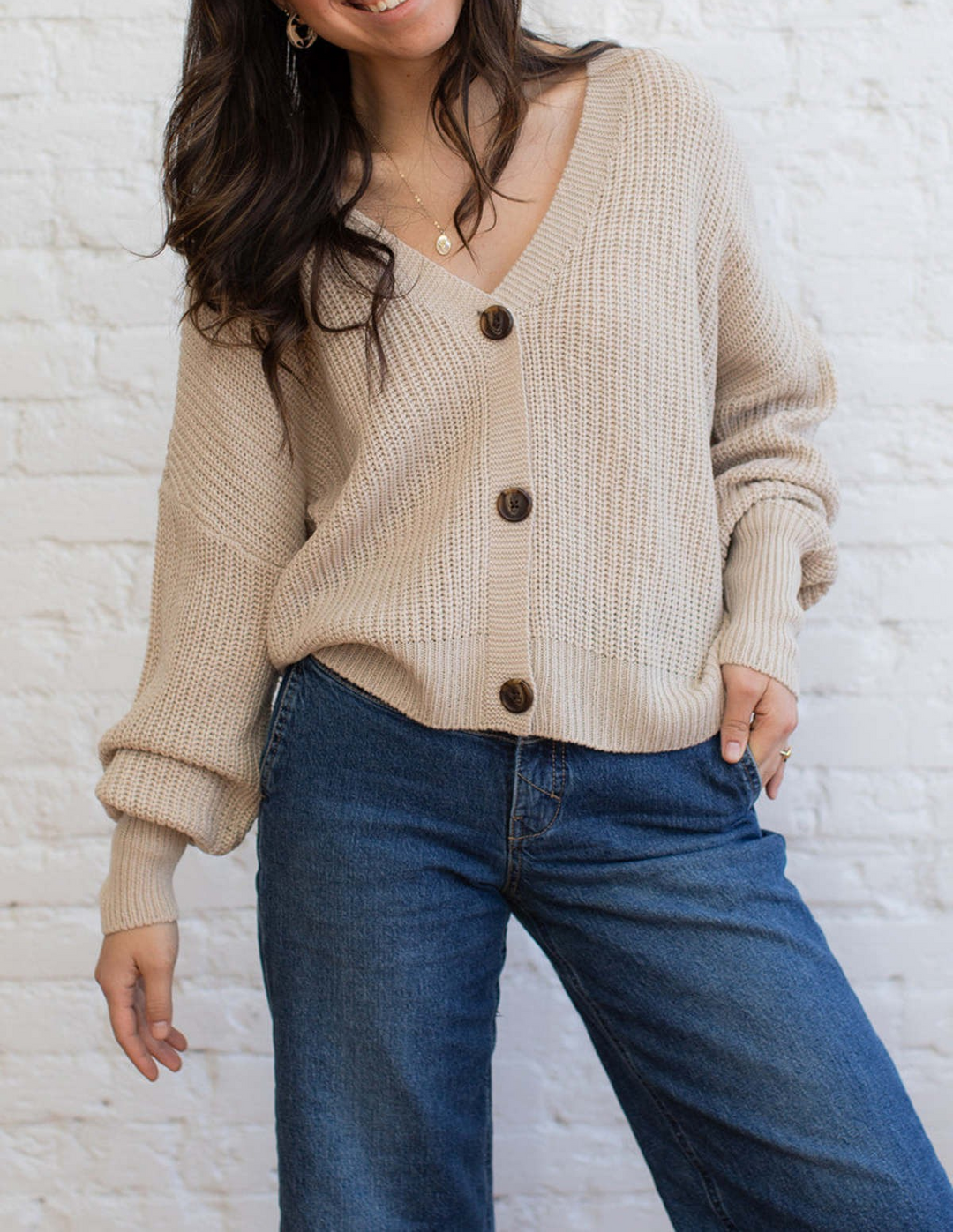 Vero Moda Short Buttoned Cardigan MSRP $39