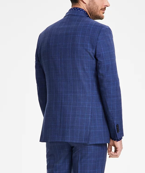 Michael Kors Men's Classic-Fit Stretch Wool-Blend Suit Jacket MSRP $450