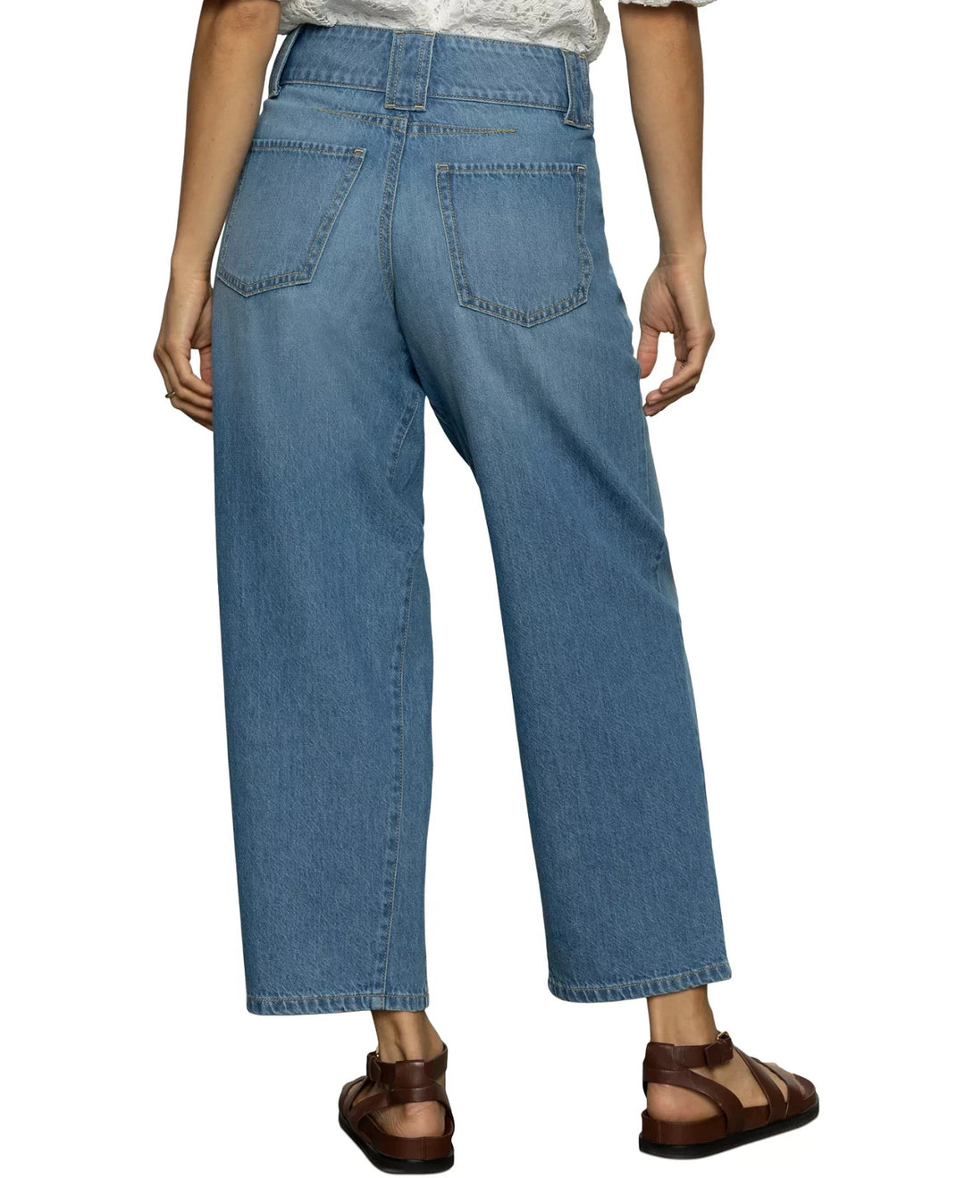 Sanctuary  Side Car Barrel Faded Jeans MSRP $139