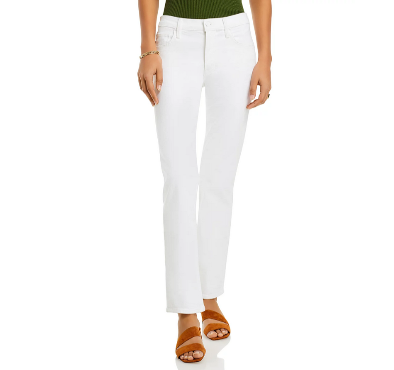 MOTHER The Smarty Pants Skimp High Rise Jeans MSRP $228