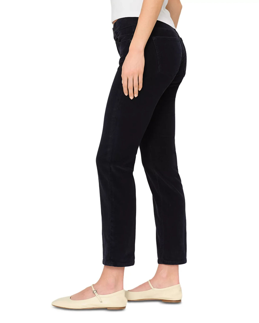 DL1961 Mara Straight Mid Rise Instasculpt Ankle Corduroy Jeans MSRP $219