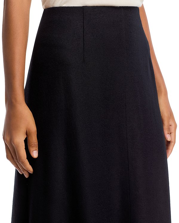 Eileen Fisher Wool Midi Skirt MSRP $228