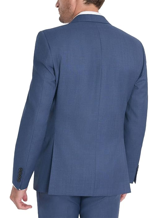 Lauren Ralph Lauren Men's Slim-Fit Sharkskin Wool-Blend Suit Jacket MSRP $450