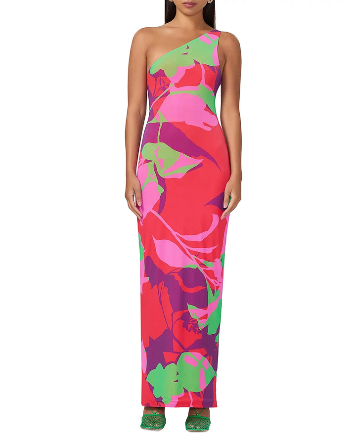 AFRM Foley Cold Shoulder Open Back Gown MSRP $108