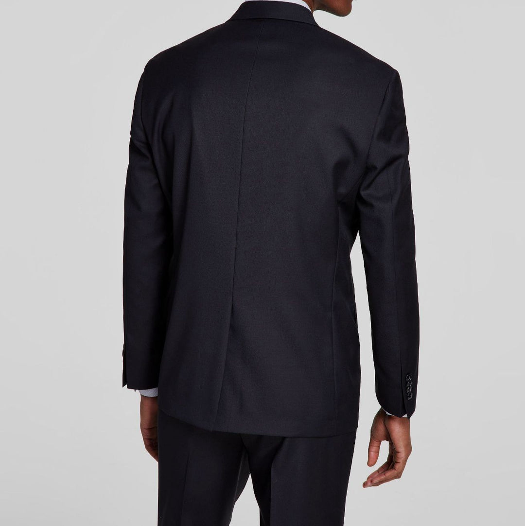 Michael Kors Classic-Fit Wool-Blend Stretch Solid Suit Jacket MSRP $450