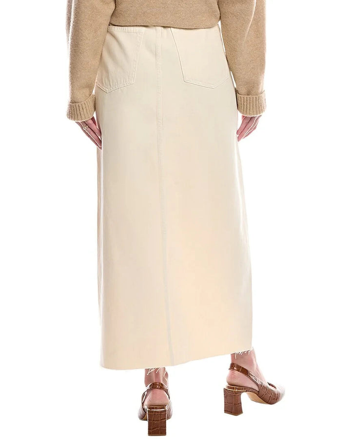 rag & bone Avery Cotton Center Slit Maxi Skirt MSRP $258