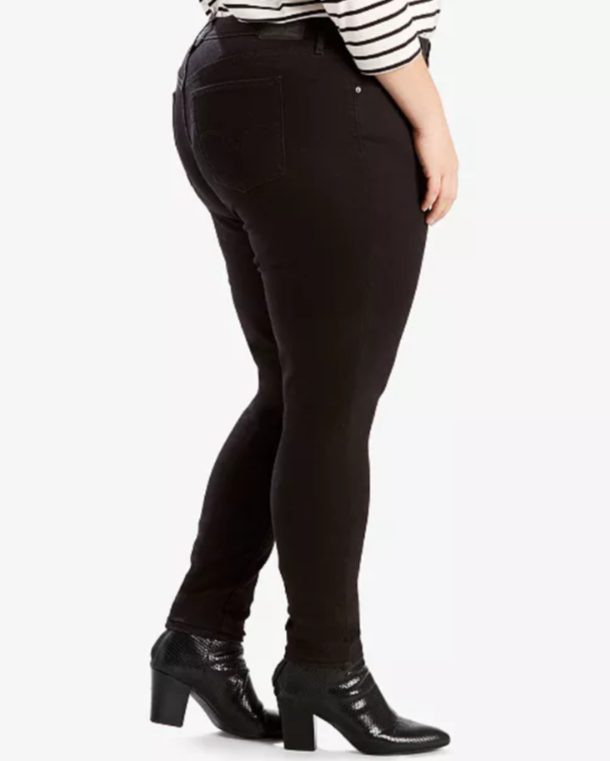 Levi's Trendy Plus Size 711 Skinny Jeans MSRP $69