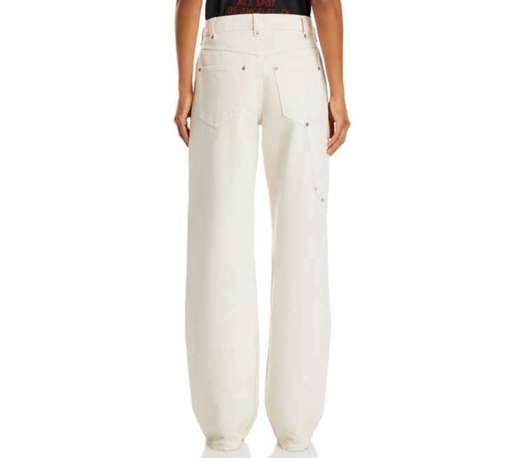 RE/DONE High Rise Straight Leg Jeans MSRP $375