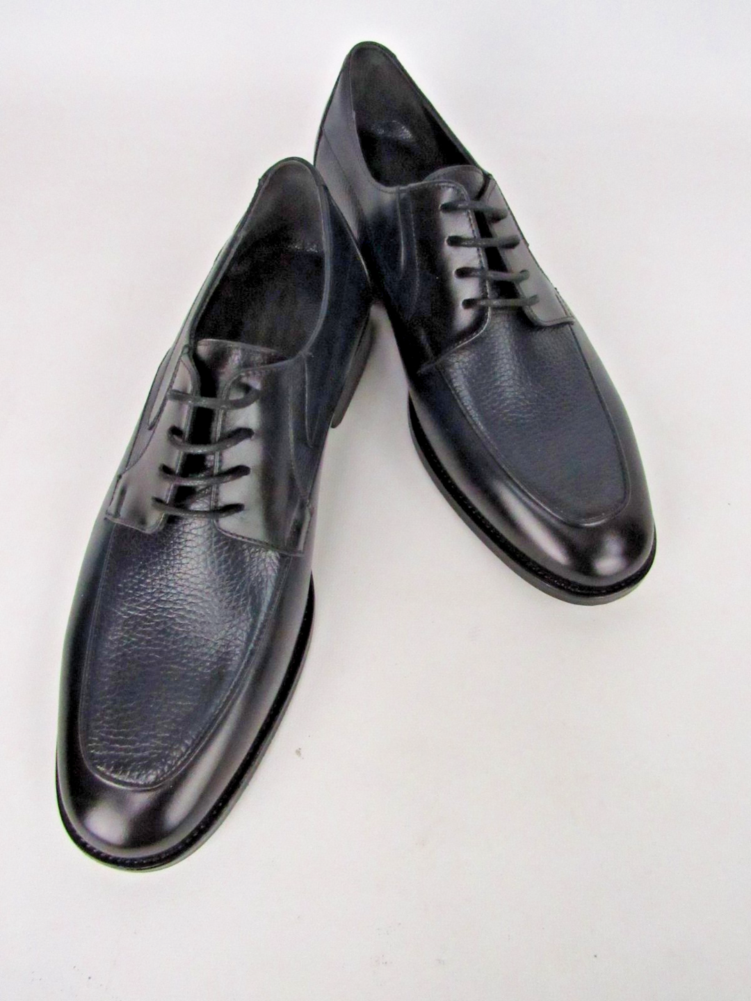 Elegant Men’s Premium Calf Leather Derby Formal Shoes – Handcrafted Size EU 41