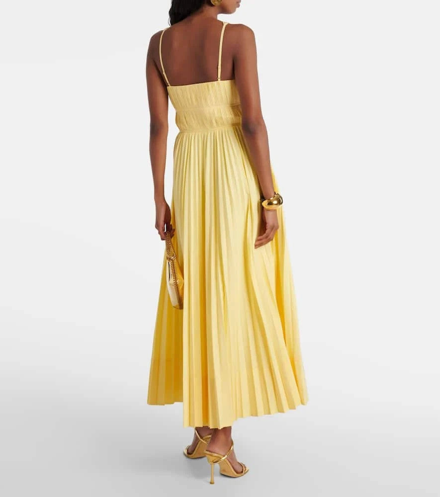 Simkhai Stephanie Sleeveless Plunge Dress MSRP $595
