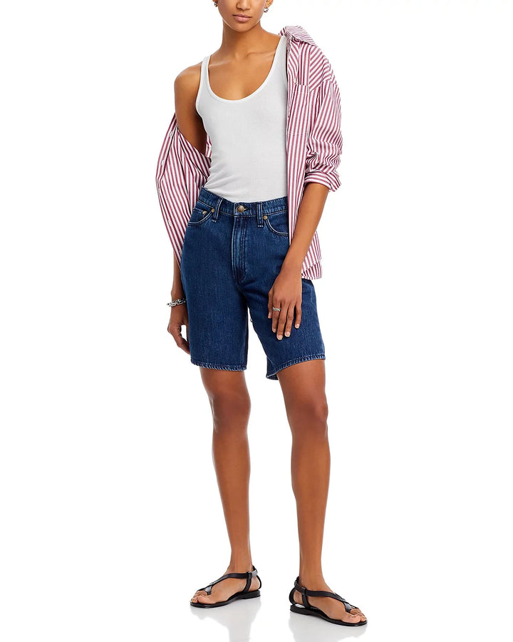 rag & bone McKenna Denim Bermuda Shorts MSRP $198