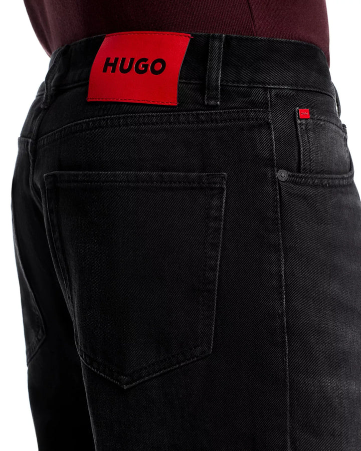 HUGO 838 Relaxed Tapered Fit Jeans in Dark Gray MSRP $179