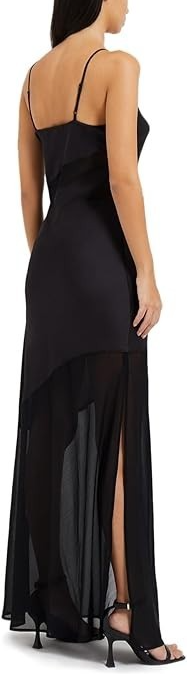 French Connection Inu Satin Strappy Occasion Dress MSRP $148