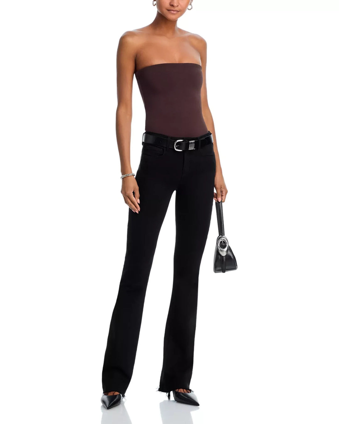 L'AGENCE Ruth High Rise Straight Jeans MSRP $275