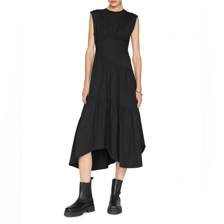 FRAME Gathered Seam Knit Dress MSRP $328