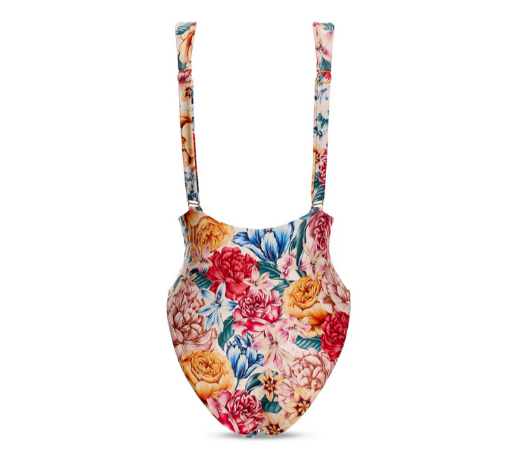 Agua Bendita Ellis Blush One Piece Swimsuit MSRP $210