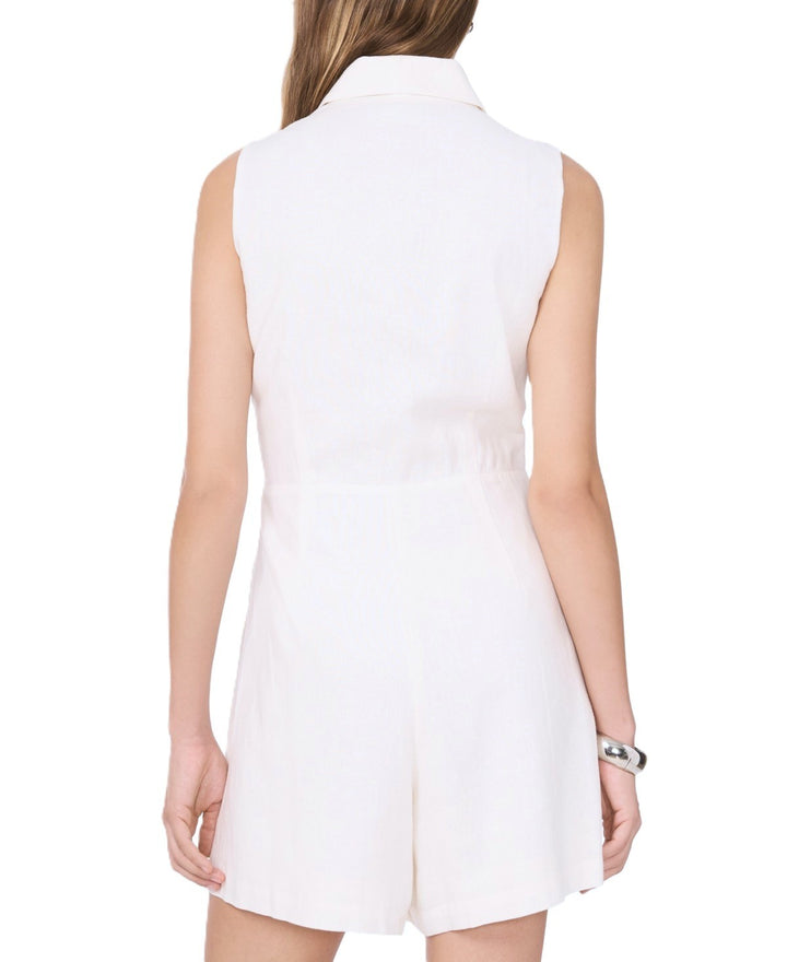 1.STATE Double-Breasted Sleeveless Romper MSRP $89