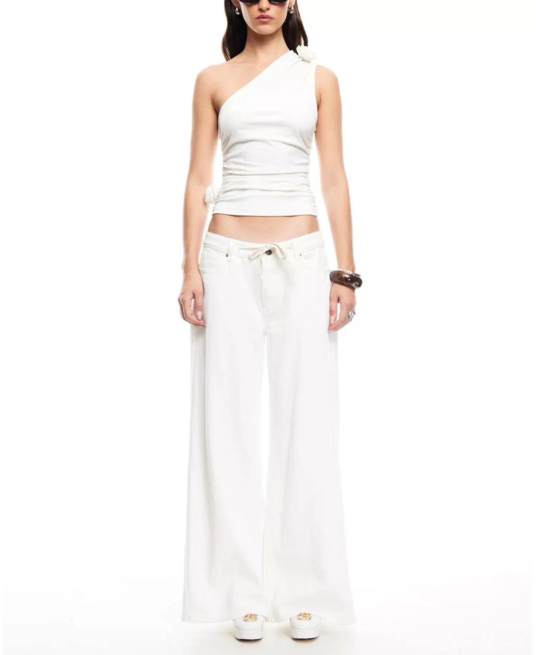 Lioness Women's Rendevouz One-Shoulder Top MSRP $65