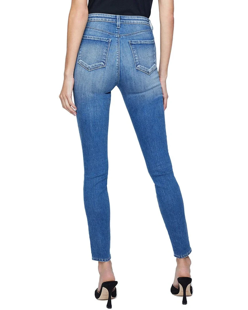 L'AGENCE Monique Ultra High Rise Skinny Jeans MSRP $275