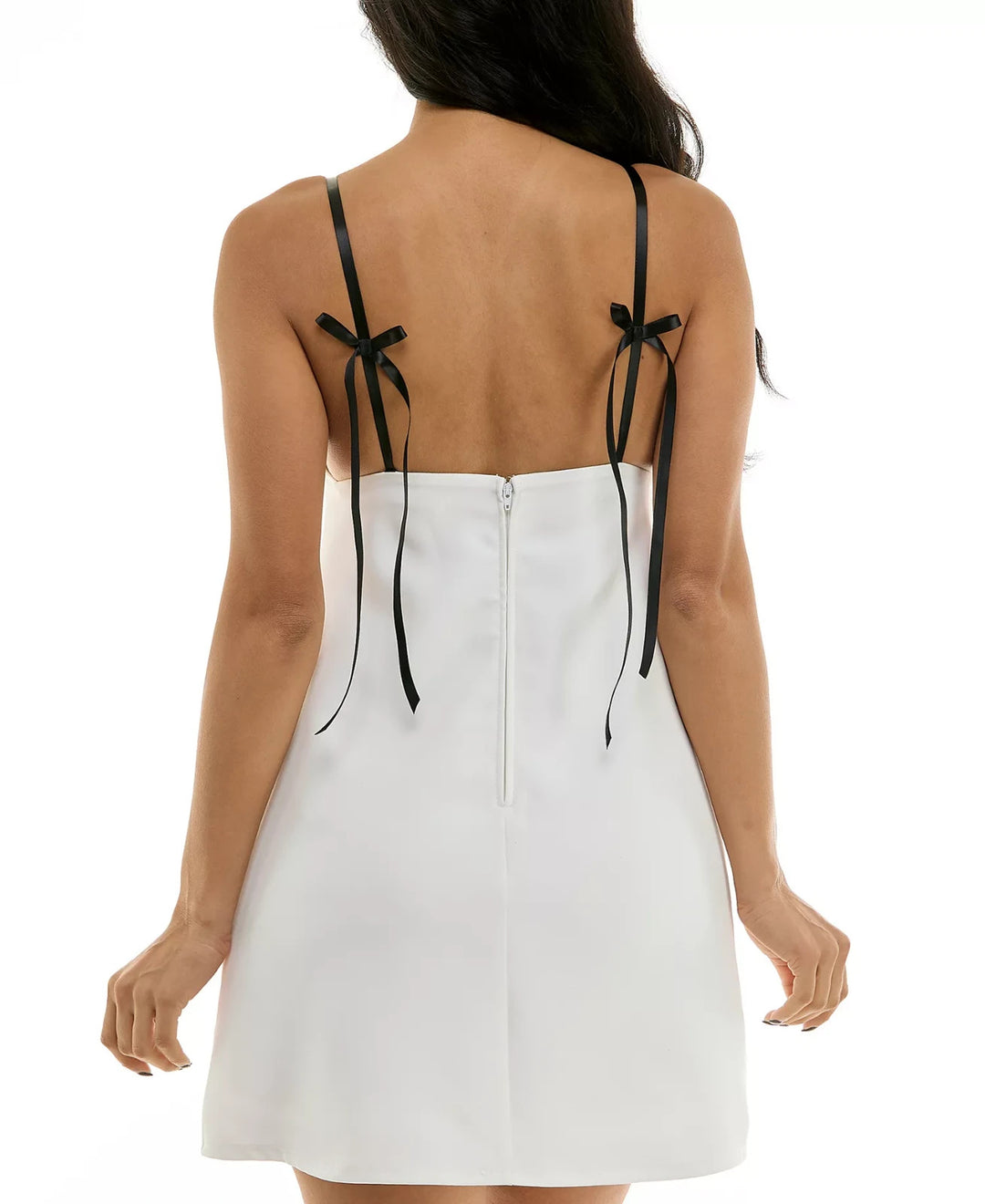 City Studios Juniors' Bow Trimmed Cocktail Dress MSRP $59