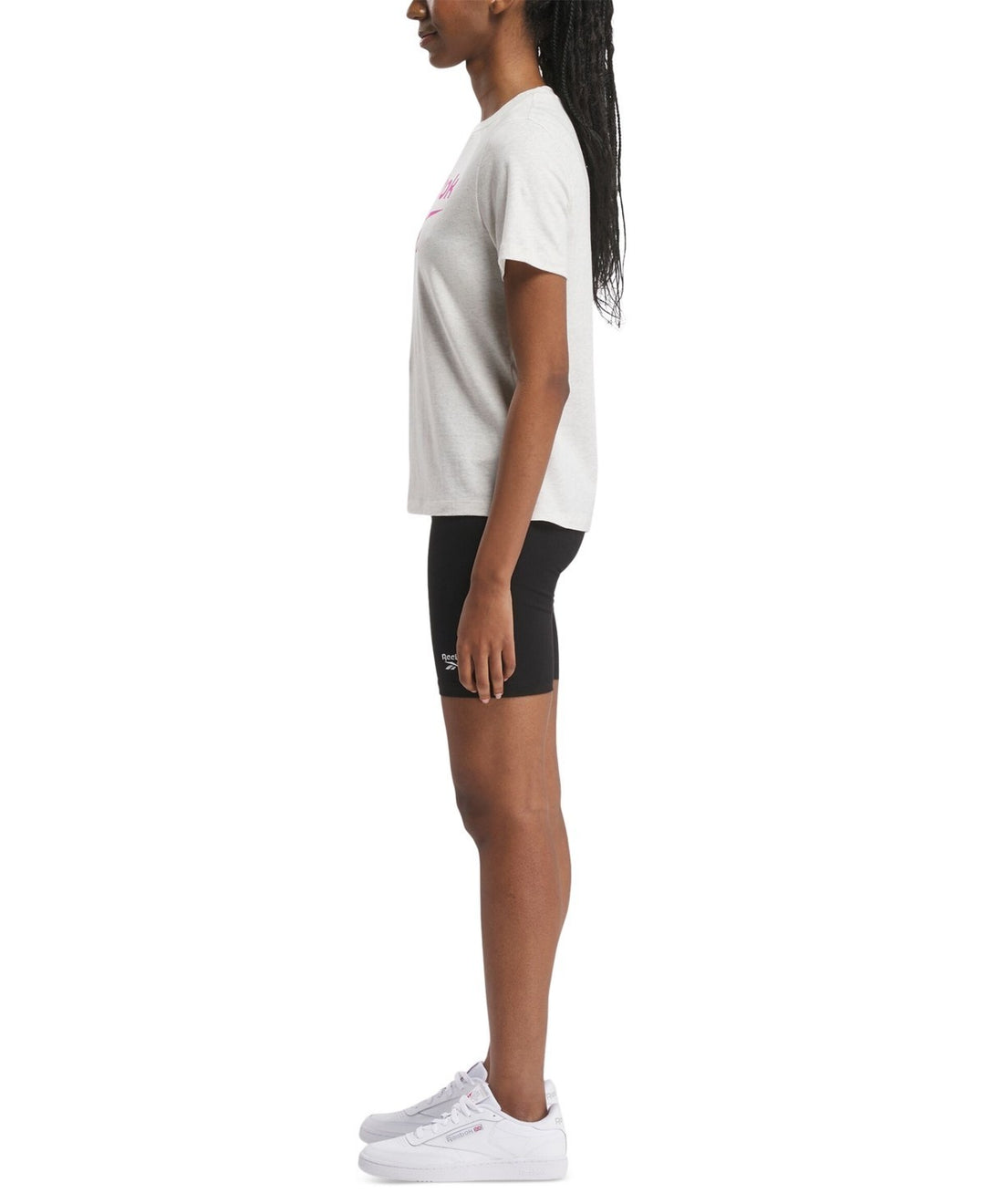 Reebok Women's Short Sleeve Logo Graphic T-Shirt MSRP $25
