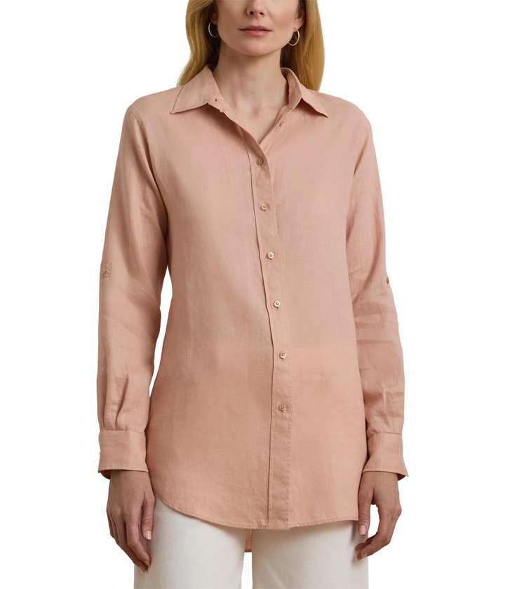 Lauren Ralph Lauren 100% Linen Shirt MSRP $115