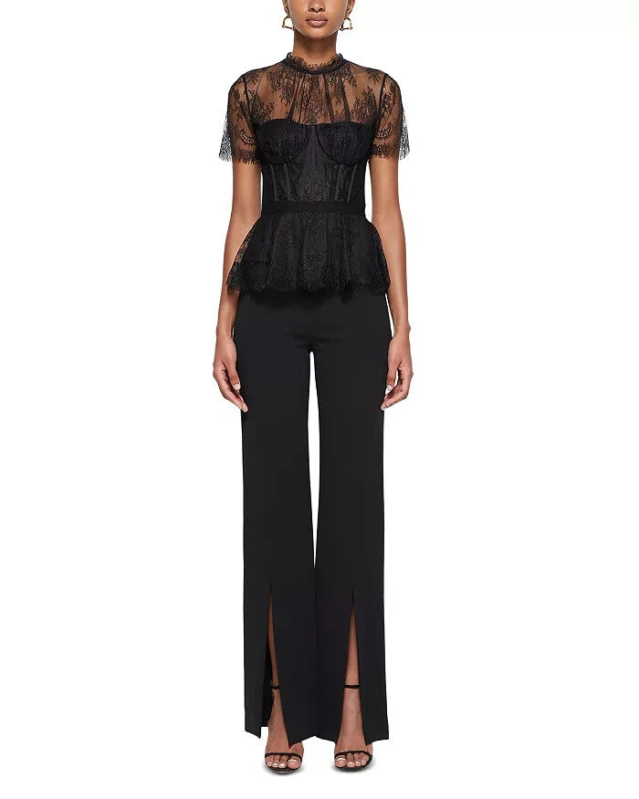 Simkhai Kehlani Lace Bustier Top MSRP $445