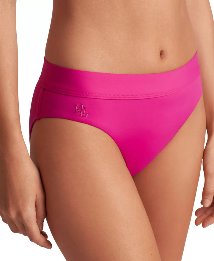 Lauren Ralph Lauren Classic Band Hipster Bikini Bottoms MSRP $65